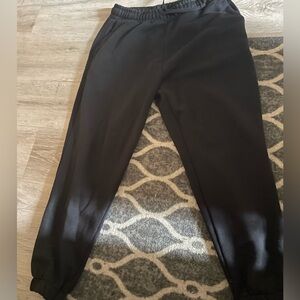 Black Zara joggers
